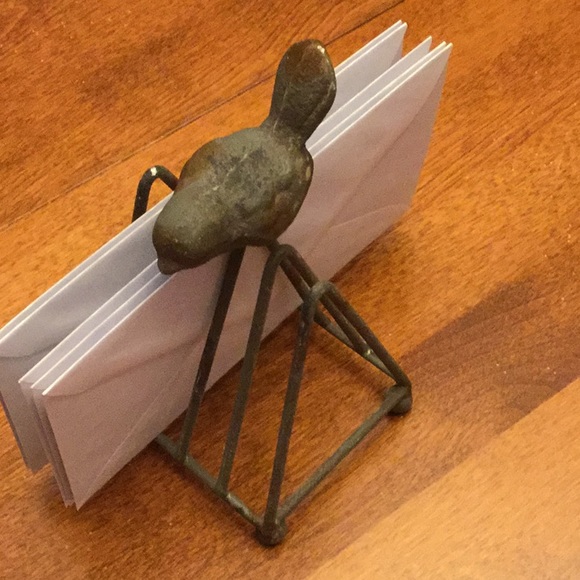 Cute metal desk letter holder - Picture 2 of 3